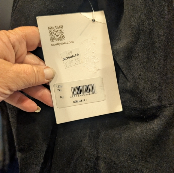 NWT Embroidered Suede Scully Jacket - Picture 6 of 7